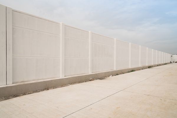 Concrete Fence Repair in Monument