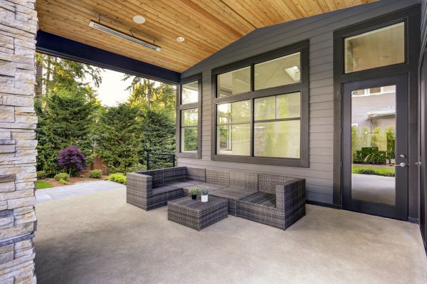Concrete Porch Repair in Monument