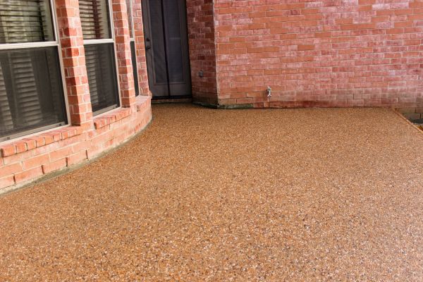 Exposed Aggregate Repair in Monument