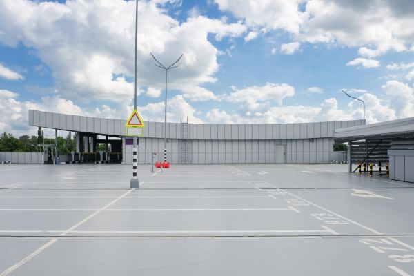 Concrete Parking Lot Repair in Monument