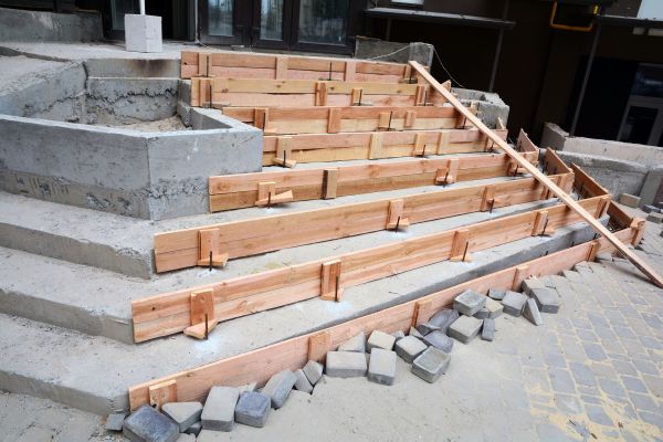 Cement Step Repair in Monument