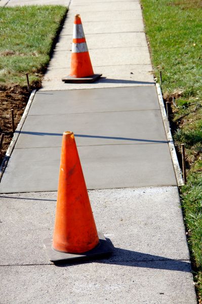 Sidewalk Panel Replacement in Monument