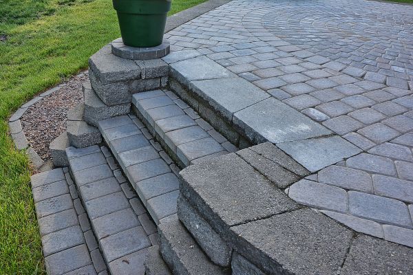 Patio Step Repair in Monument