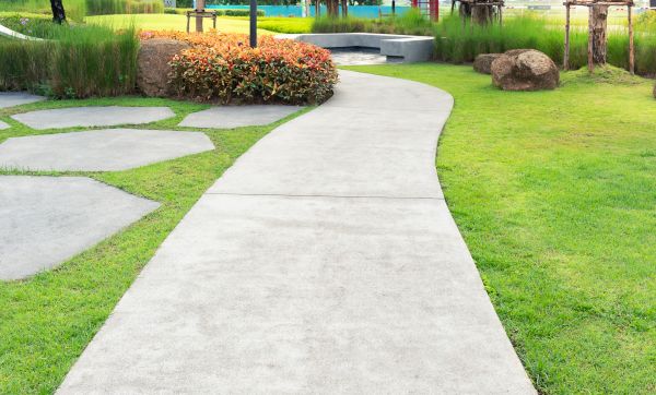Cement Walkway Repair in Monument